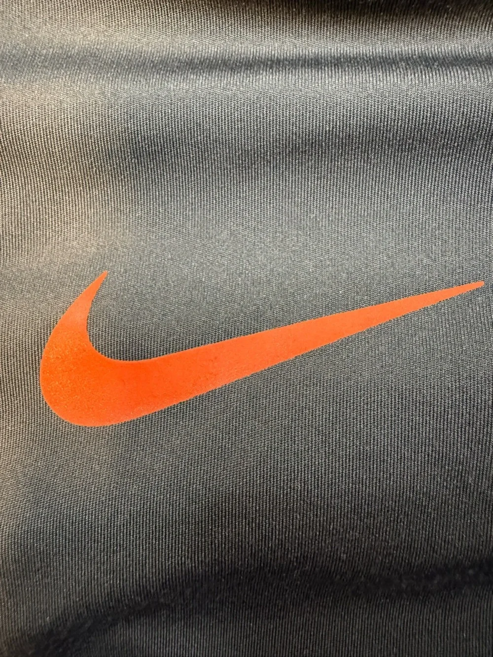 Nike Gray and Orange Polo with Beavers Logo